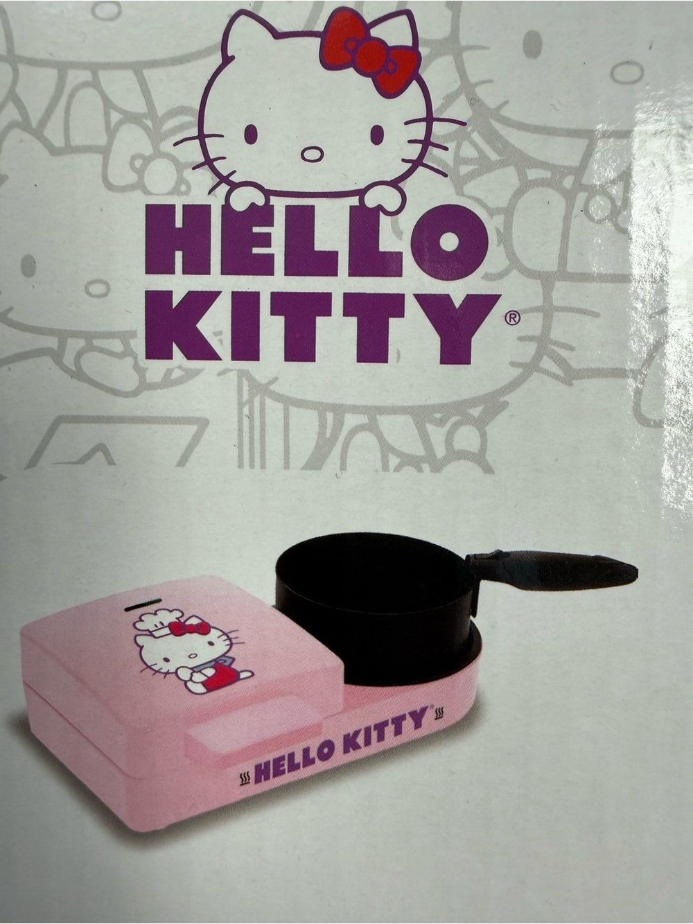 Sanrio Hello Kitty Soup and Sandwich Maker Panini Press Pink - Picture 7 of 12